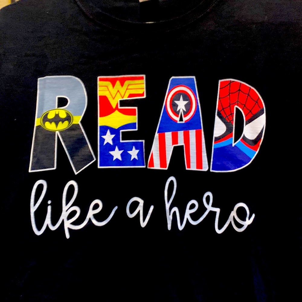 Read like a Hero shirt